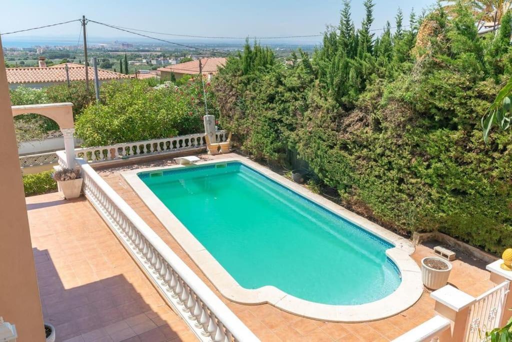 Villa Leo Con Vistas Al Mar Y Piscina Privada Rosas Exteriör bild